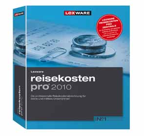 reisekosten pro zentrale 2010 Lexware reisekosten pro zentrale 2010