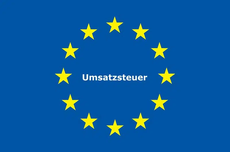 EU Flagge Umsatzsteuer