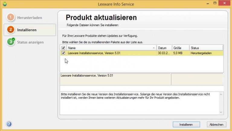Lexware Es Wird Bereits Ein Update Installiert LISA: Neue Version des Lexware Installationsservice verfügbar [Update