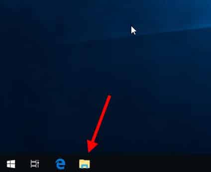 Windows 10 - Explorer aufrufen