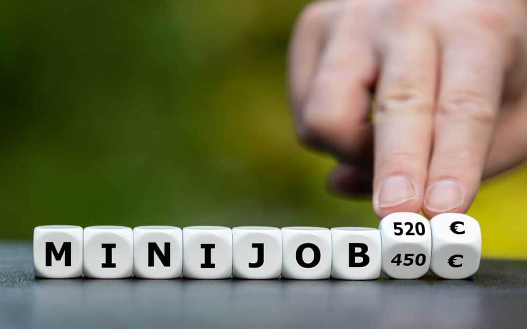 Minijob – Anhebung Verdienstgrenze ab Oktober 2022