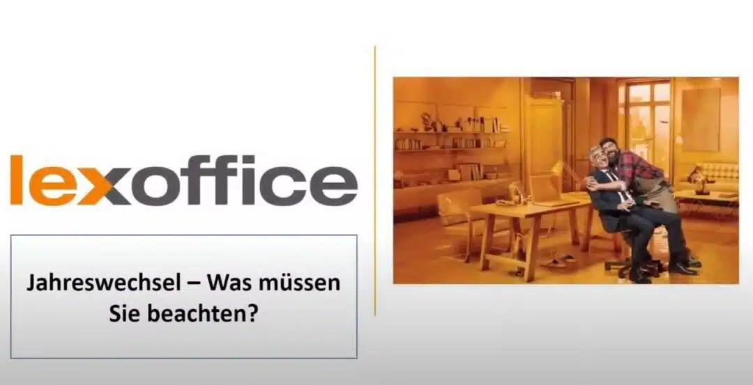 Jahresabschluss mit lexoffice