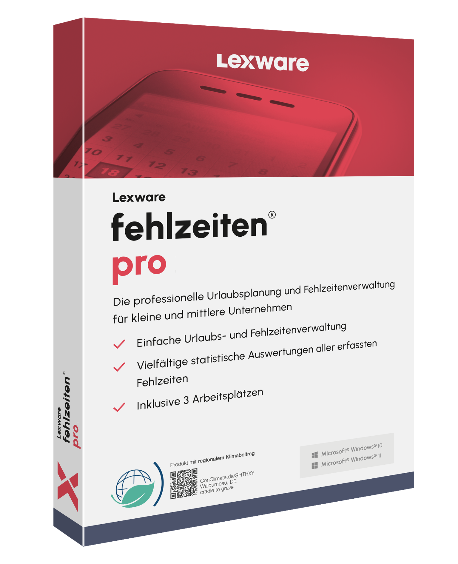 Lexware fehlzeiten pro