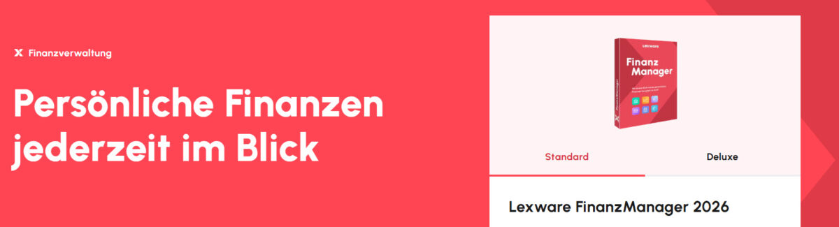 Lexware FinanzManager im Abo - Version 2026