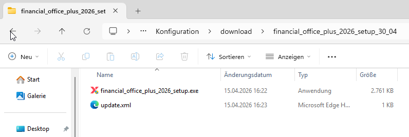 Lexware Programm wird nicht mehr angezeigt Lexware Aktualisierung Setupdatei