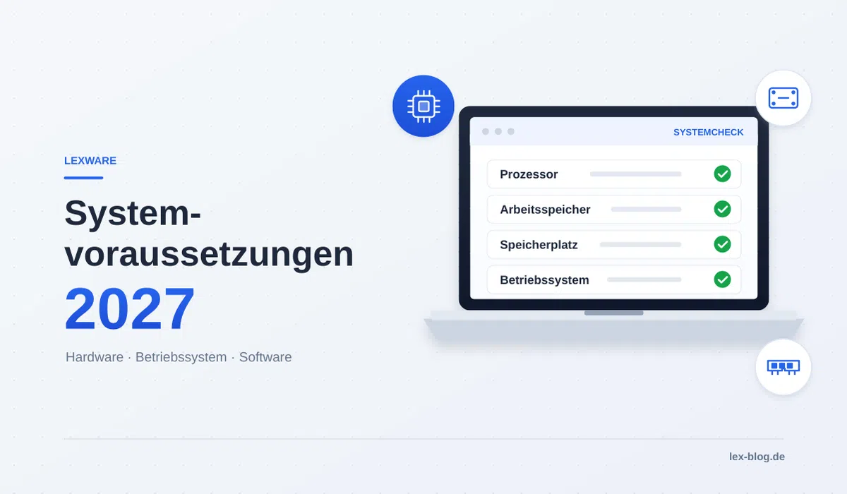 Lexware Systemvoraussetzungen 2027
