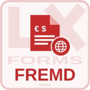 Fremdwährung / Fremdsprache LX Forms - Formular